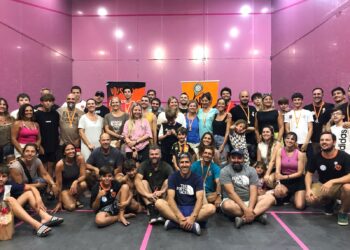 Grigioni y Tomás Decker, campeones del Torneo de Verano de Squash