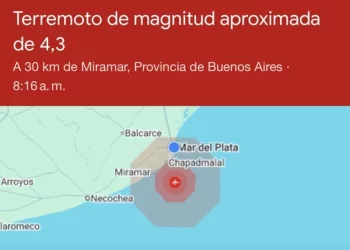 Sismo en la costa: fuerte temblor se sintió en Mar del Plata