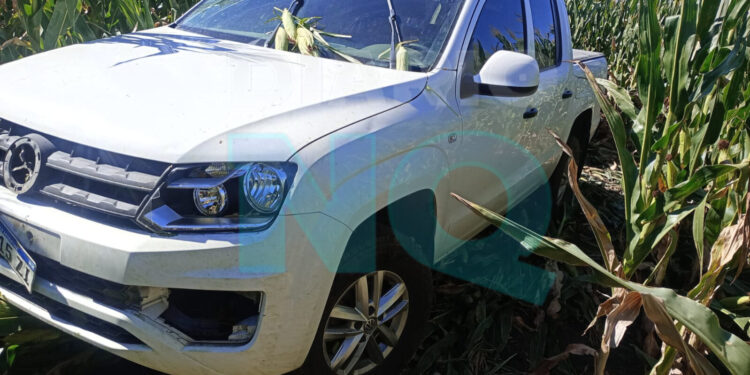 Hurto y hallazgo de camioneta en Necochea.