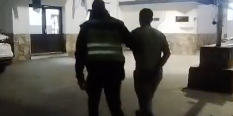 Detuvieron a un hombre por agredir a un policía durante una intervención por una discusión de pareja