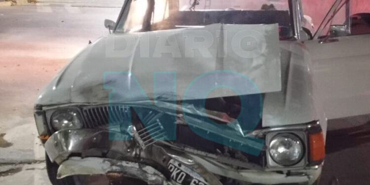 Choque en 57 y 48: solo daños materiales