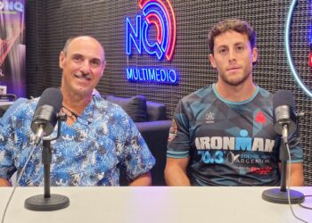 Triatlón necochense en gran momento: Lucas Cossio campeón y Héctor Escobar rumbo al Mundial de Hawái