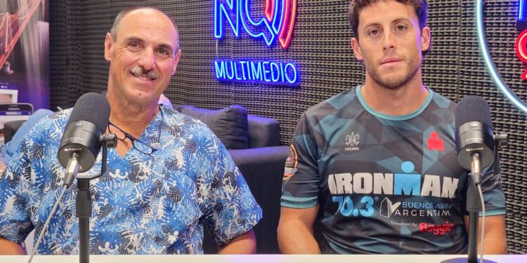 Triatlón necochense en gran momento: Lucas Cossio campeón y Héctor Escobar rumbo al Mundial de Hawái