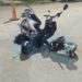 Accidente en Necochea: chocaron una moto y un auto y dos personas fueron hospitalizadas