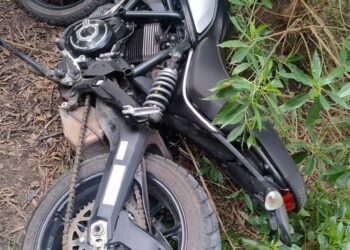 Hallaron en un baldío una Ducati robada en Quequén