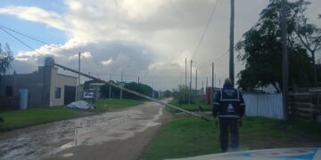 Ráfagas de casi 90 km/h y más de 50 mm de lluvia: el balance del temporal en Necochea y Quequén