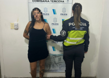 Dañó un auto y fue aprehendida tras un operativo con cámaras de seguridad