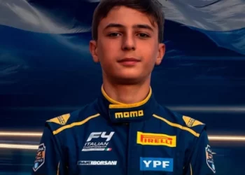 Orgullo local: el necochense Thiago Palotini correrá en la Fórmula 4 italiana