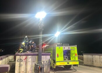 Intentó incendiar una garita del Puente Colgante y fue detenido en Necochea