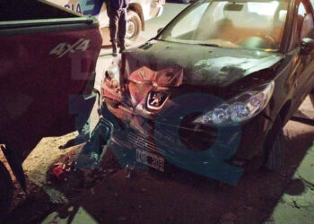 Choque y alcoholemia positiva: secuestran un vehículo en la vía pública