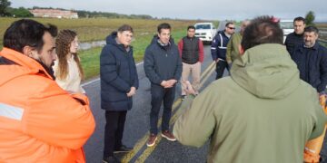 El Intendente se reunió con Vialidad y municipios de la región para acelerar soluciones en la Ruta 228