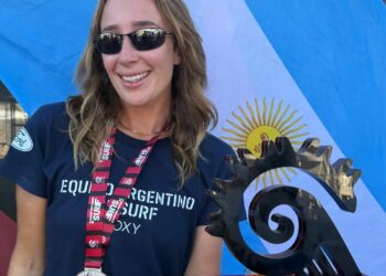 Con presencia de Gontier, Argentina fue subcampeona en el Panamericano de Surf