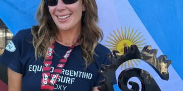 Con presencia de Gontier, Argentina fue subcampeona en el Panamericano de Surf