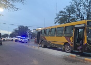 Cortada la 59 rumbo al puerto por principio de incendio en un colectivo