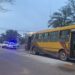 Cortada la 59 rumbo al puerto por principio de incendio en un colectivo