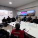 Reunión en el COM: coordinan las distintas áreas para sobrellevar el operativo por el temporal