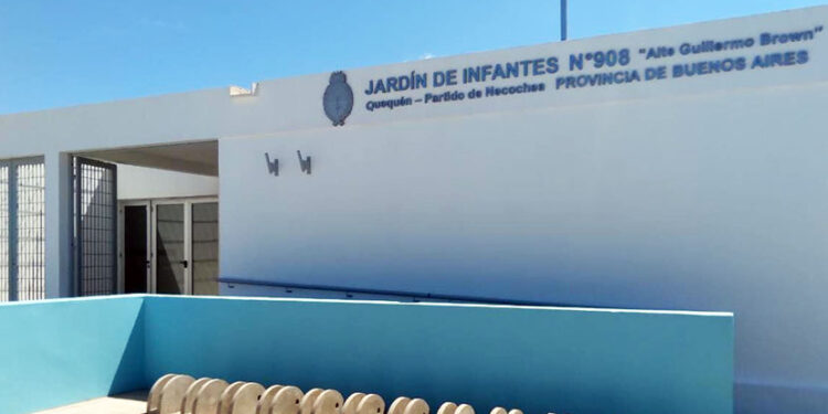 Un jardín de Quequén pide ayuda para recuperar la iluminación de sus aulas