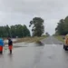 Habilitaron parcialmente el tránsito en la Ruta 228 tras revisar las alcantarillas