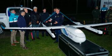 Necochea refuerza la seguridad rural con drones de última generación y vigilancia aérea