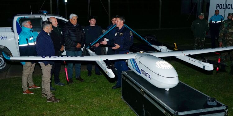 Necochea refuerza la seguridad rural con drones de última generación y vigilancia aérea