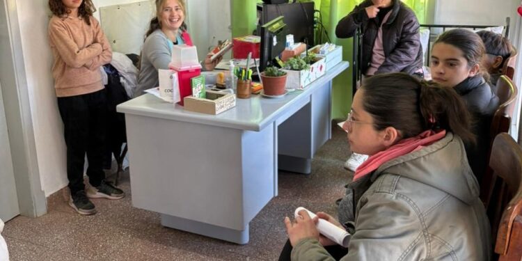El Programa de Salud Escolar llegó a Ramón Santamarina con una jornada de controles integrales