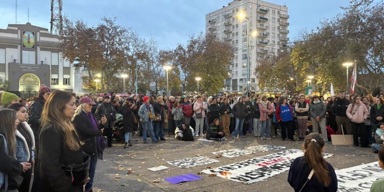 Ni Una Menos, marcha en Necochea