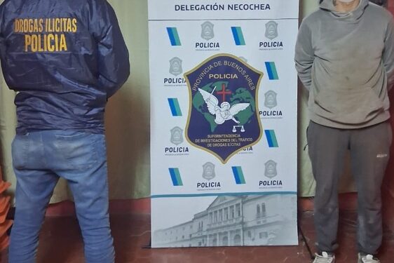 Detuvieron en Quequén a un hombre acusado de comercializar estupefacientes