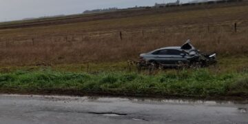 Choque en la Ruta 228: un auto impactó contra una camioneta a pocos kilómetros de Necochea