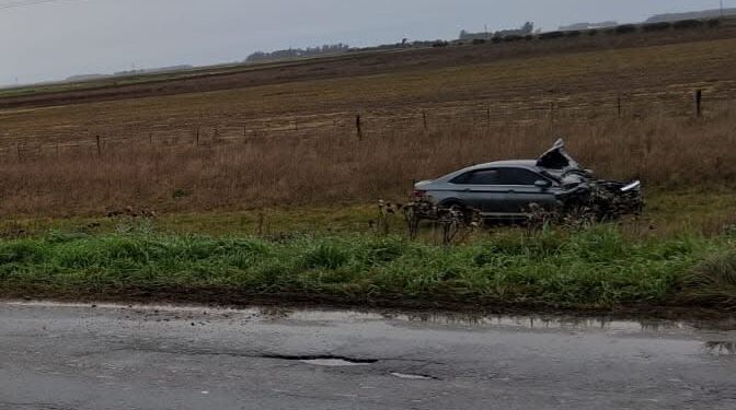 Choque en la Ruta 228: un auto impactó contra una camioneta a pocos kilómetros de Necochea
