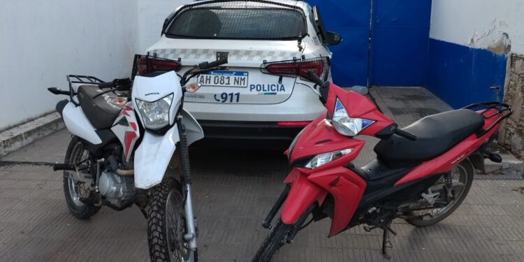 Hallaron dos motos con pedido de secuestro durante una inspección en el predio de Tránsito