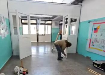 La Escuela Primaria Nº49 mejora su infraestructura con el acompañamiento del Consorcio de Gestión de Puerto Quequén