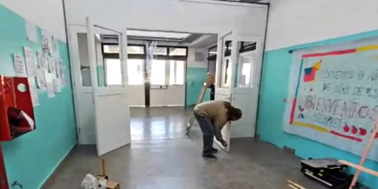 La Escuela Primaria Nº49 mejora su infraestructura con el acompañamiento del Consorcio de Gestión de Puerto Quequén