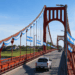El puente colgante se vestirá de celeste y blanco para celebrar el Día de la Bandera