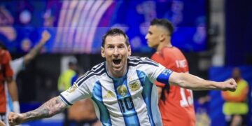 Argentina sufrió, venció a Egipto y se metió en los cuartos de final