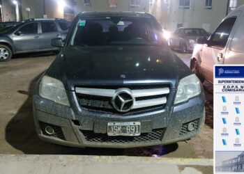 Recuperaron en Mar del Plata el Mercedes Benz robado en un edificio de Necochea