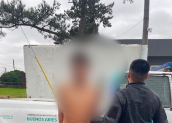 Entró a una casa tras romper una ventana y terminó detenido en un galpón