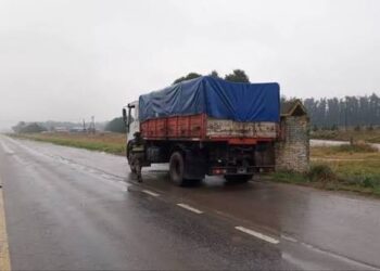 San Cayetano intensifica los controles de camiones para proteger rutas y caminos rurales