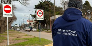 Refuerzan la educación vial y el ordenamiento del tránsito en 77 y 58