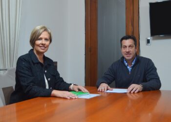 El Intendente recibió a la coordinadora de la UNICEN para analizar el presente y futuro de la sede Quequén