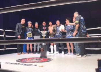 Marcos Pereira se consagró campeón WKN en una histórica jornada del Necochea Fight Club