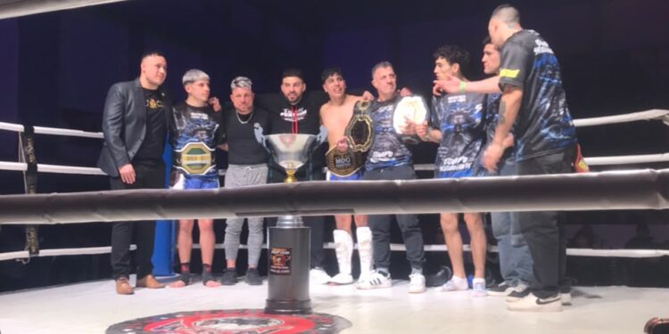 Marcos Pereira se consagró campeón WKN en una histórica jornada del Necochea Fight Club
