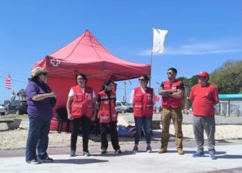 Cruz Roja Necochea realizará su colecta anual con una jornada de primeros auxilios en la Plaza Dardo Rocha