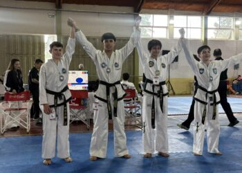 Excelenteactuación de taekwondistas necochenses en la ATT de Calamuchita