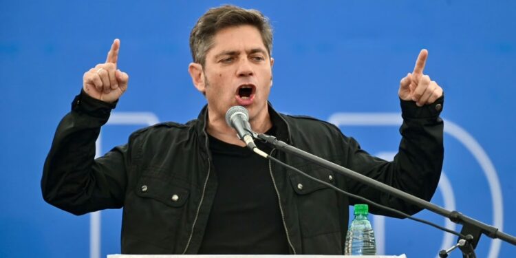El gobernador Axel Kicillof de Nueva York a Lobería El gobernador Axel Kicillof de Nueva York a Lobería
