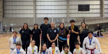 Taekwondistas necochenses se destacaron en Tres Arroyos