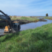 Intensifican los trabajos en caminos rurales de Necochea tras las lluvias acumuladas durante el año