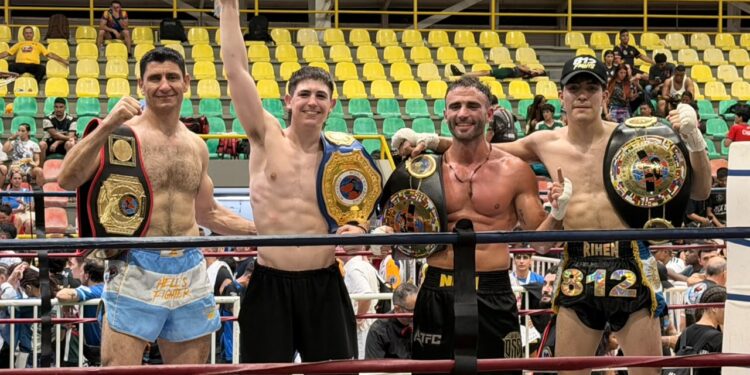 La selección Argentina brilló en el Mundial WKF en Colombia