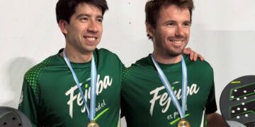 El necochense Ulises Morinigo se consagró campeón nacional de pádel en Rosario