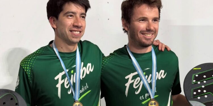 El necochense Ulises Morinigo se consagró campeón nacional de pádel en Rosario