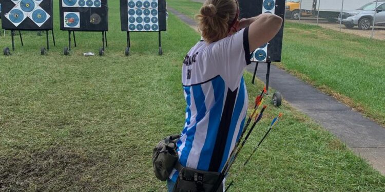 Carolina Escalada, de las dificultades personales a representar a la Argentina en un Mundial de arquería